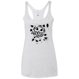 T-Shirts Heather White / X-Small Law Women's Triblend Racerback Tank