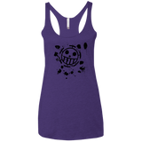 T-Shirts Purple / X-Small Law Women's Triblend Racerback Tank