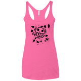 T-Shirts Vintage Pink / X-Small Law Women's Triblend Racerback Tank