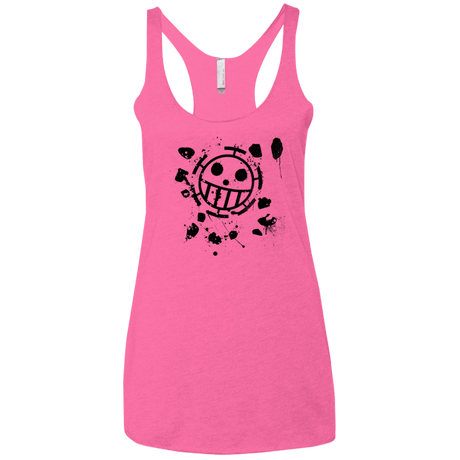 T-Shirts Vintage Pink / X-Small Law Women's Triblend Racerback Tank