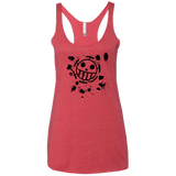 T-Shirts Vintage Red / X-Small Law Women's Triblend Racerback Tank