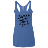 T-Shirts Vintage Royal / X-Small Law Women's Triblend Racerback Tank