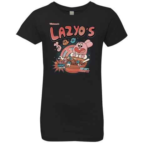 T-Shirts Black / YXS Lazyo's Girls Premium T-Shirt