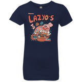 T-Shirts Midnight Navy / YXS Lazyo's Girls Premium T-Shirt