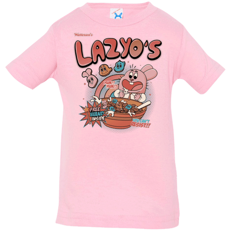 T-Shirts Pink / 6 Months Lazyo's Infant PremiumT-Shirt