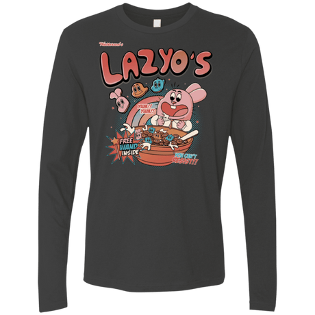 T-Shirts Heavy Metal / Small Lazyo's Men's Premium Long Sleeve