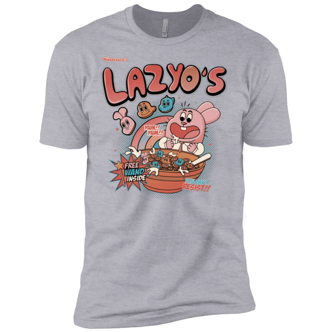 T-Shirts Heather Grey / X-Small Lazyo's Men's Premium T-Shirt