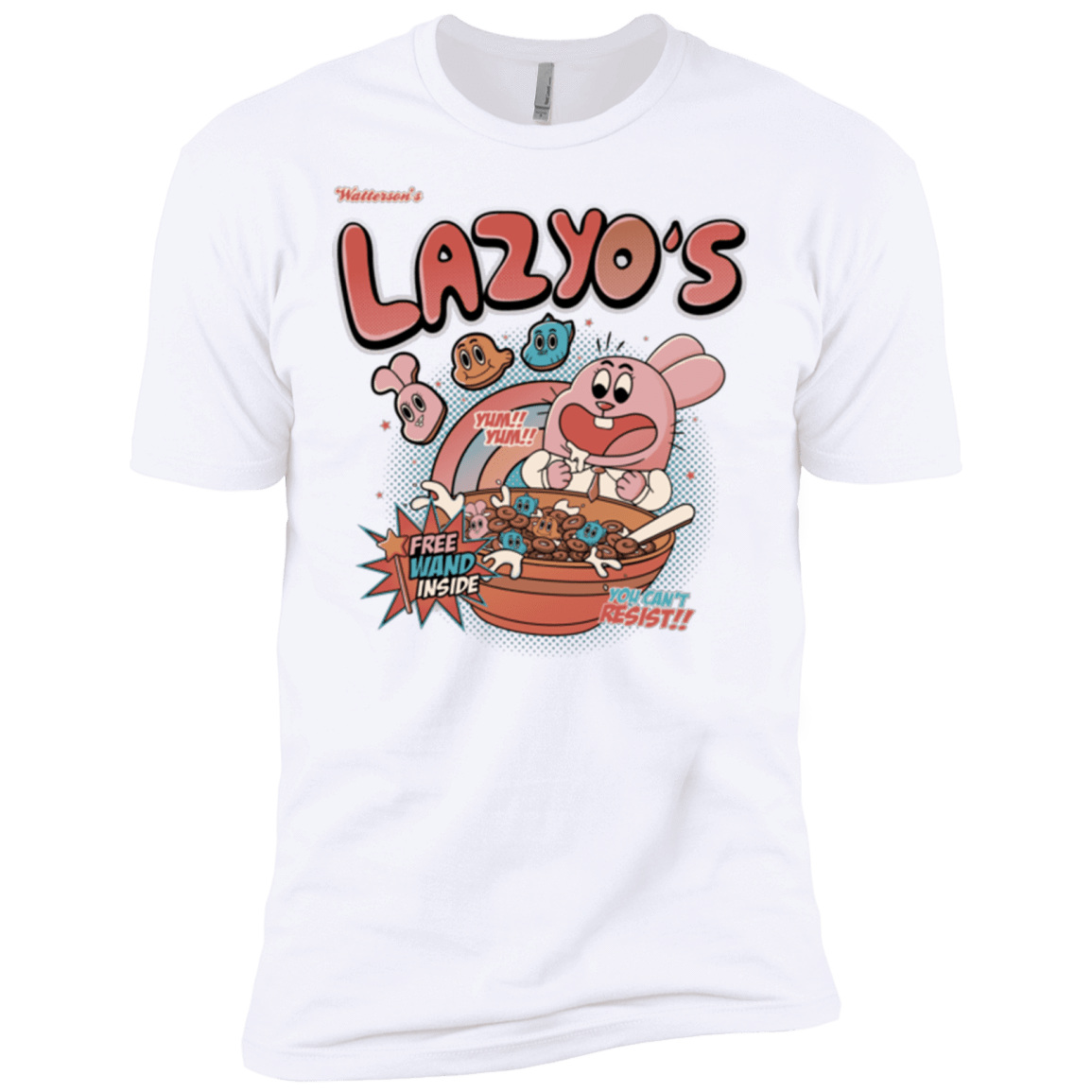 T-Shirts White / X-Small Lazyo's Men's Premium T-Shirt