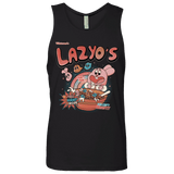 T-Shirts Black / Small Lazyo's Men's Premium Tank Top