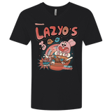 T-Shirts Black / X-Small Lazyo's Men's Premium V-Neck