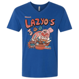 T-Shirts Royal / X-Small Lazyo's Men's Premium V-Neck