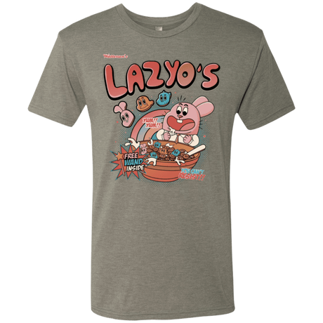 T-Shirts Venetian Grey / Small Lazyo's Men's Triblend T-Shirt