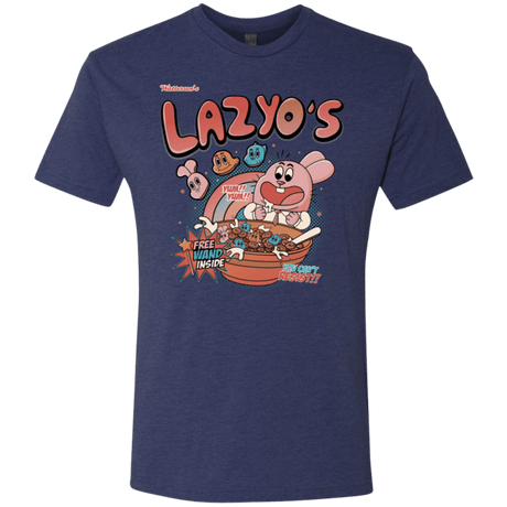 T-Shirts Vintage Navy / Small Lazyo's Men's Triblend T-Shirt