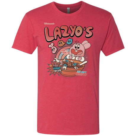 T-Shirts Vintage Red / Small Lazyo's Men's Triblend T-Shirt