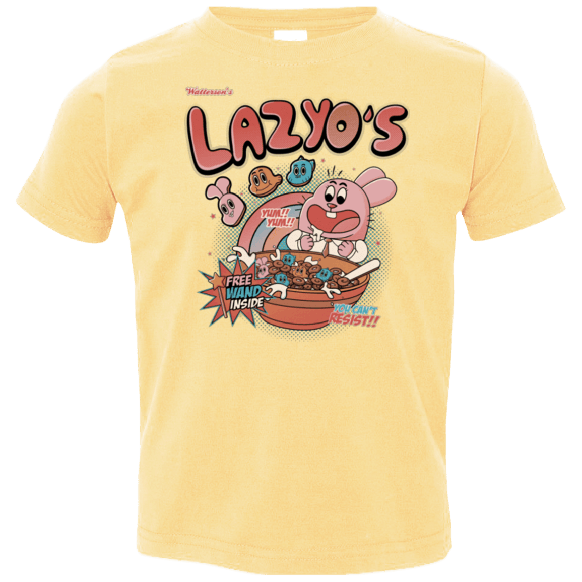 T-Shirts Butter / 2T Lazyo's Toddler Premium T-Shirt