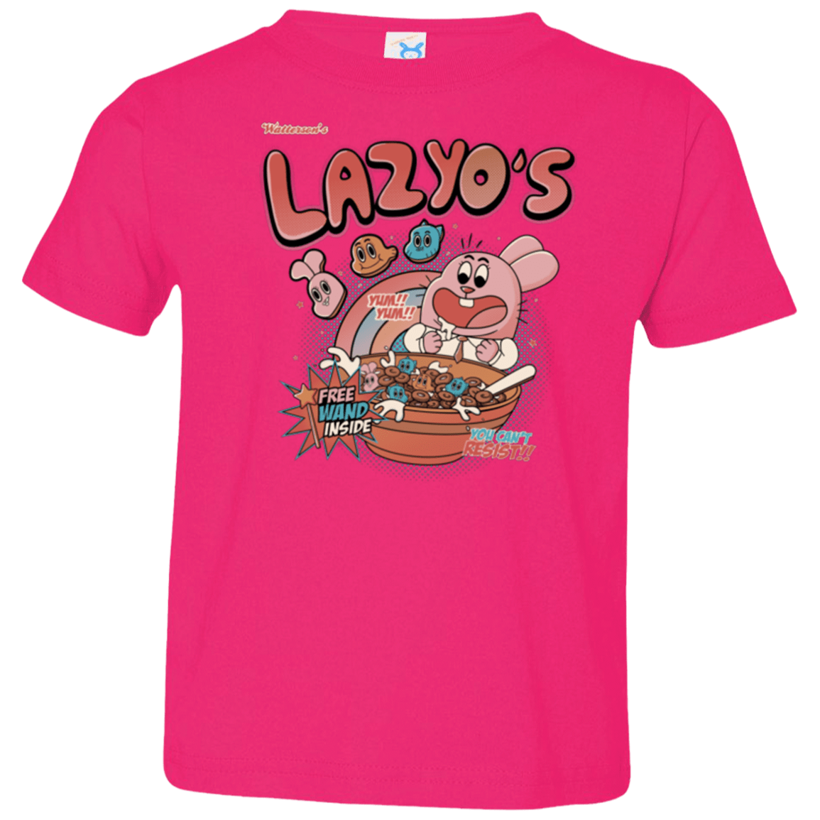 T-Shirts Hot Pink / 2T Lazyo's Toddler Premium T-Shirt