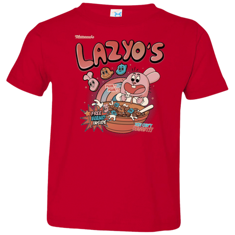 T-Shirts Red / 2T Lazyo's Toddler Premium T-Shirt