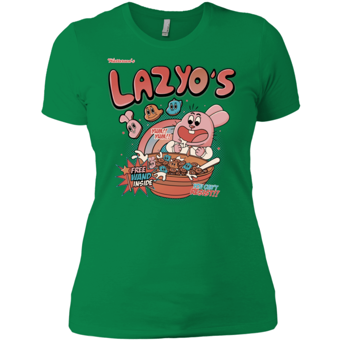 T-Shirts Kelly Green / X-Small Lazyo's Women's Premium T-Shirt