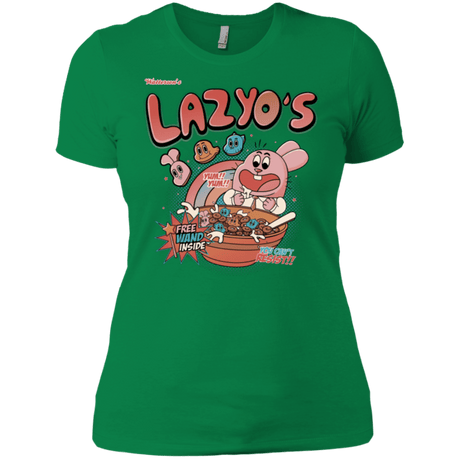T-Shirts Kelly Green / X-Small Lazyo's Women's Premium T-Shirt