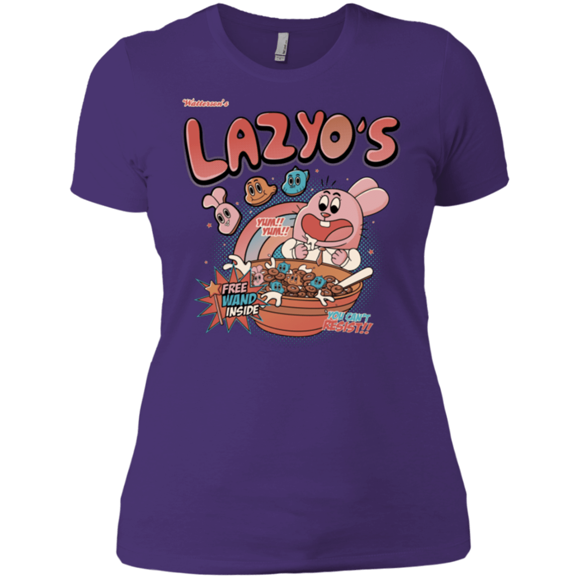 T-Shirts Purple / X-Small Lazyo's Women's Premium T-Shirt
