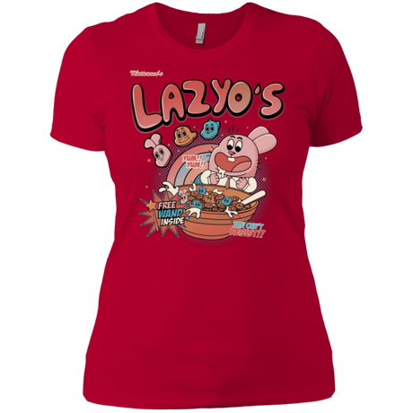 T-Shirts Red / X-Small Lazyo's Women's Premium T-Shirt