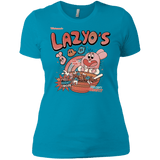 T-Shirts Turquoise / X-Small Lazyo's Women's Premium T-Shirt