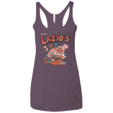T-Shirts Vintage Purple / X-Small Lazyo's Women's Triblend Racerback Tank