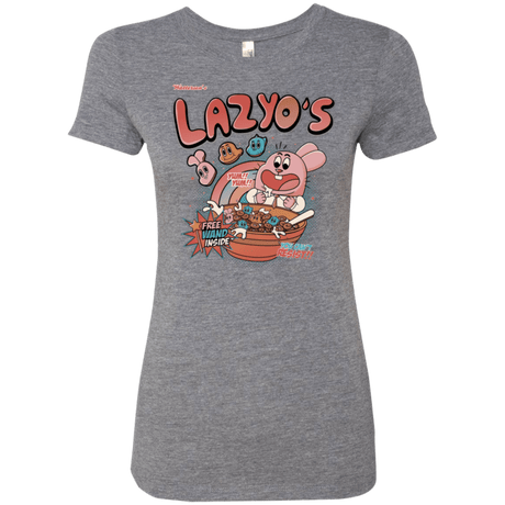T-Shirts Premium Heather / Small Lazyo's Women's Triblend T-Shirt