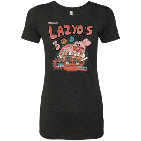T-Shirts Vintage Black / Small Lazyo's Women's Triblend T-Shirt