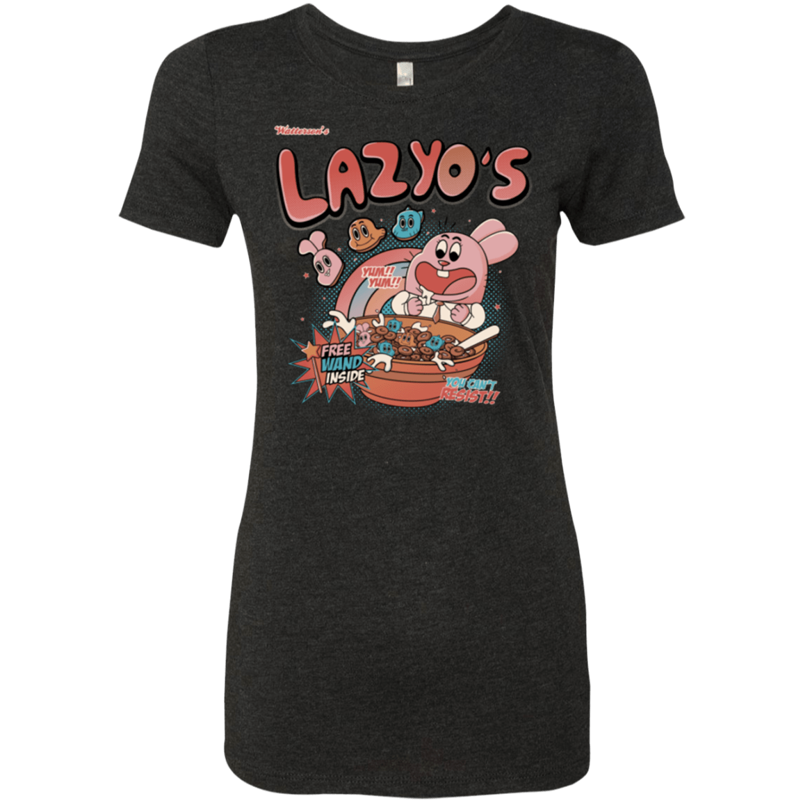 T-Shirts Vintage Black / Small Lazyo's Women's Triblend T-Shirt