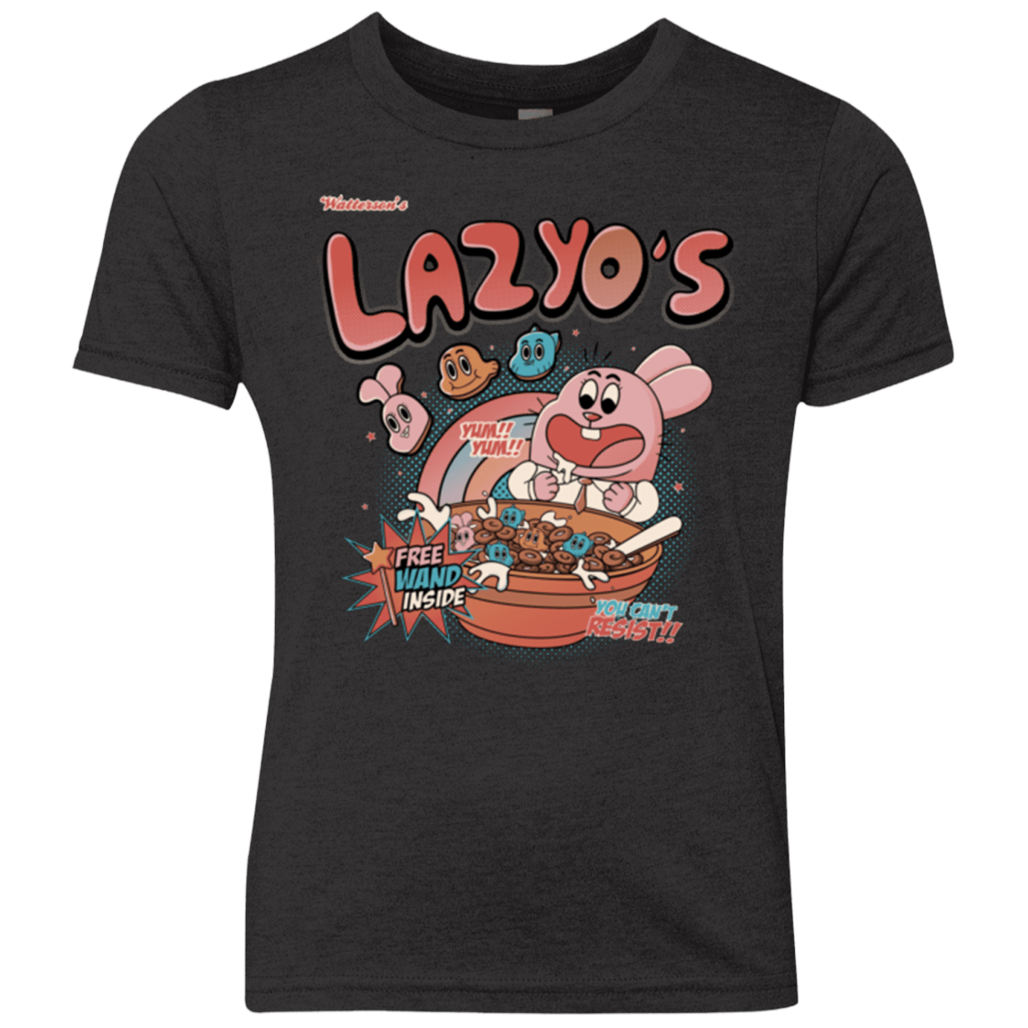 T-Shirts Vintage Black / YXS Lazyo's Youth Triblend T-Shirt