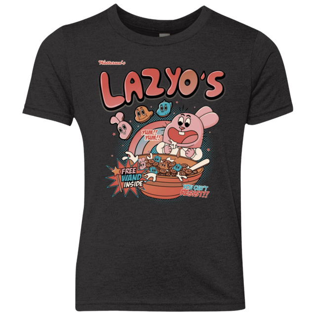 T-Shirts Vintage Black / YXS Lazyo's Youth Triblend T-Shirt