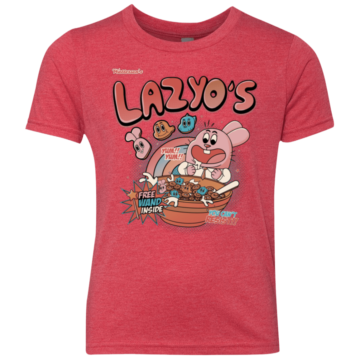 T-Shirts Vintage Red / YXS Lazyo's Youth Triblend T-Shirt