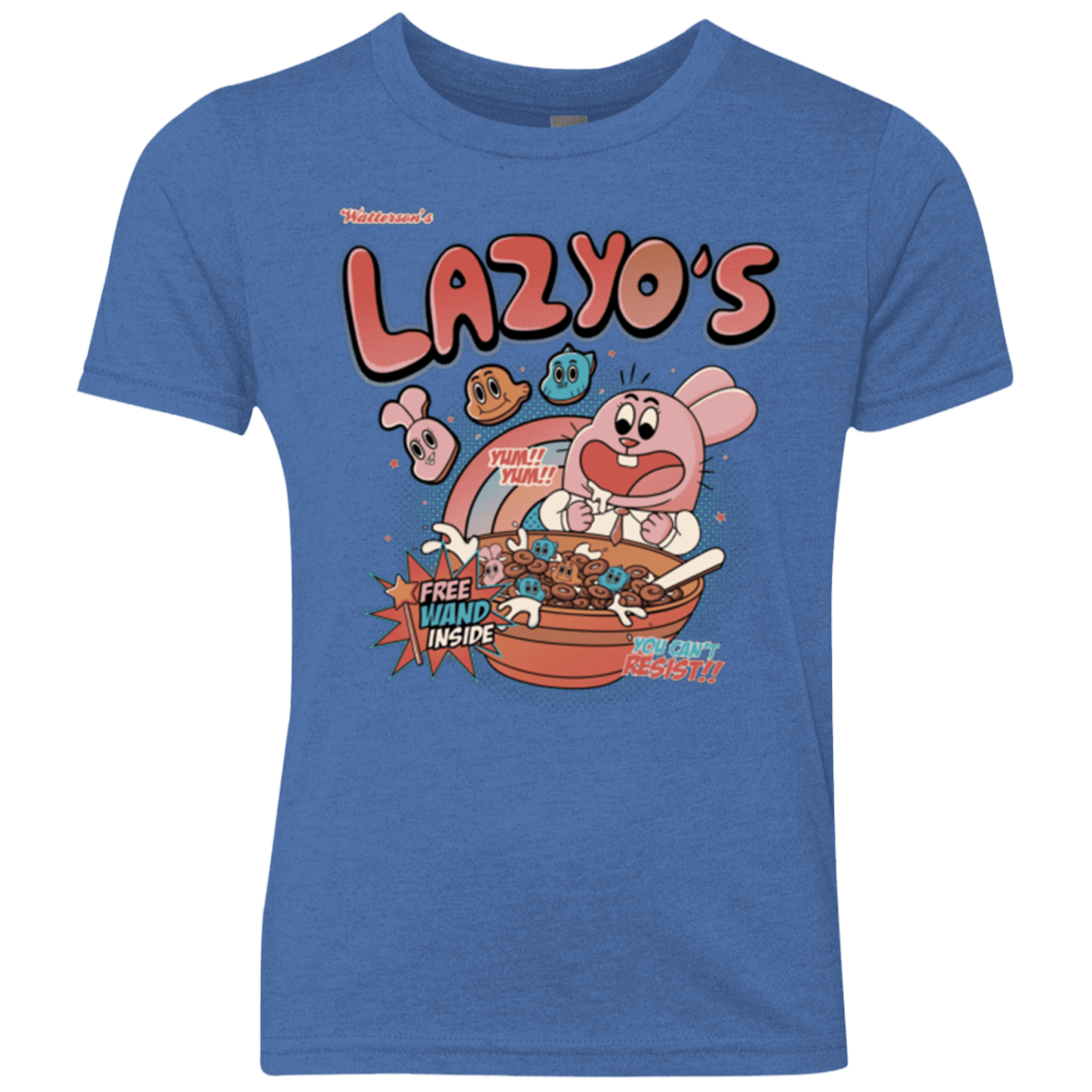 T-Shirts Vintage Royal / YXS Lazyo's Youth Triblend T-Shirt