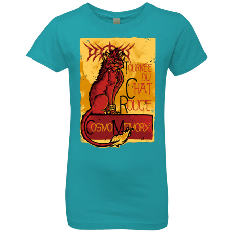 T-Shirts Tahiti Blue / YXS LE CHAT ROUGE Girls Premium T-Shirt