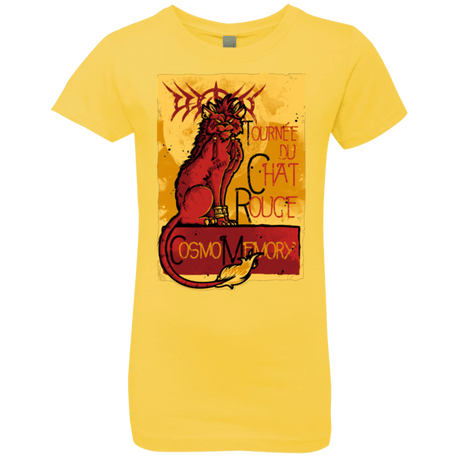 T-Shirts Vibrant Yellow / YXS LE CHAT ROUGE Girls Premium T-Shirt