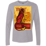 T-Shirts Heather Grey / Small LE CHAT ROUGE Men's Premium Long Sleeve