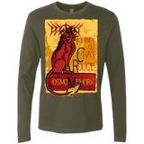 T-Shirts Military Green / Small LE CHAT ROUGE Men's Premium Long Sleeve