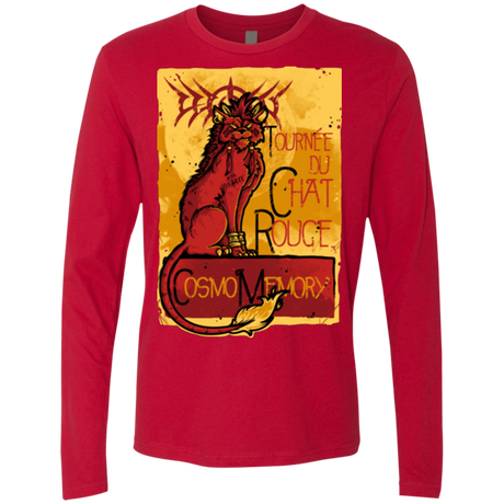 T-Shirts Red / Small LE CHAT ROUGE Men's Premium Long Sleeve