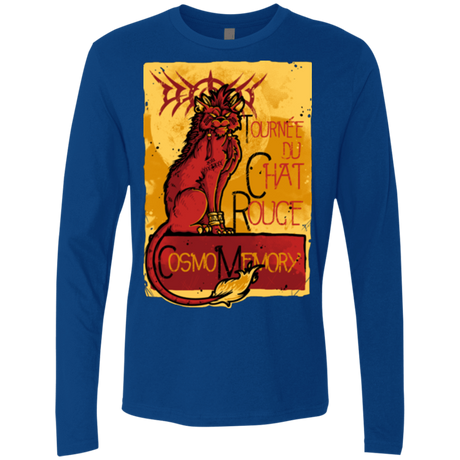 T-Shirts Royal / Small LE CHAT ROUGE Men's Premium Long Sleeve