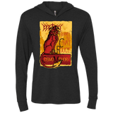 T-Shirts Vintage Black / X-Small LE CHAT ROUGE Triblend Long Sleeve Hoodie Tee