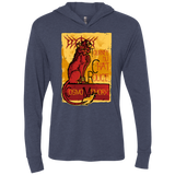 T-Shirts Vintage Navy / X-Small LE CHAT ROUGE Triblend Long Sleeve Hoodie Tee