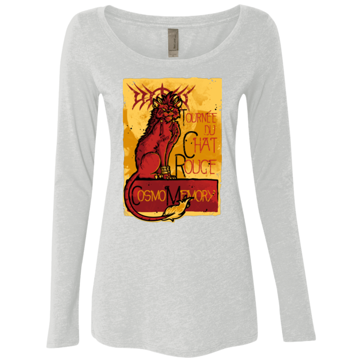 LE CHAT ROUGE Women's Triblend Long Sleeve Shirt