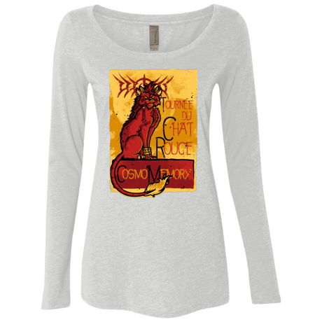 LE CHAT ROUGE Women's Triblend Long Sleeve Shirt