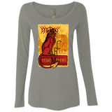 LE CHAT ROUGE Women's Triblend Long Sleeve Shirt