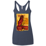 T-Shirts Vintage Navy / X-Small LE CHAT ROUGE Women's Triblend Racerback Tank
