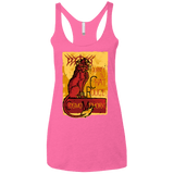 T-Shirts Vintage Pink / X-Small LE CHAT ROUGE Women's Triblend Racerback Tank
