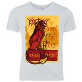 T-Shirts Heather White / YXS LE CHAT ROUGE Youth Triblend T-Shirt