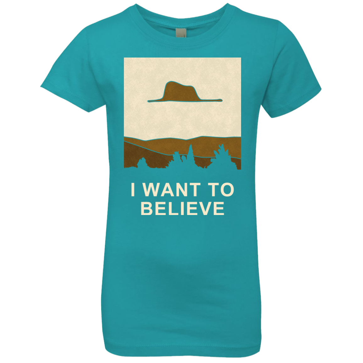 T-Shirts Tahiti Blue / YXS Le Petit Believer Girls Premium T-Shirt