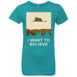 T-Shirts Tahiti Blue / YXS Le Petit Believer Girls Premium T-Shirt